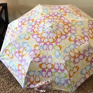 Coach umbrella